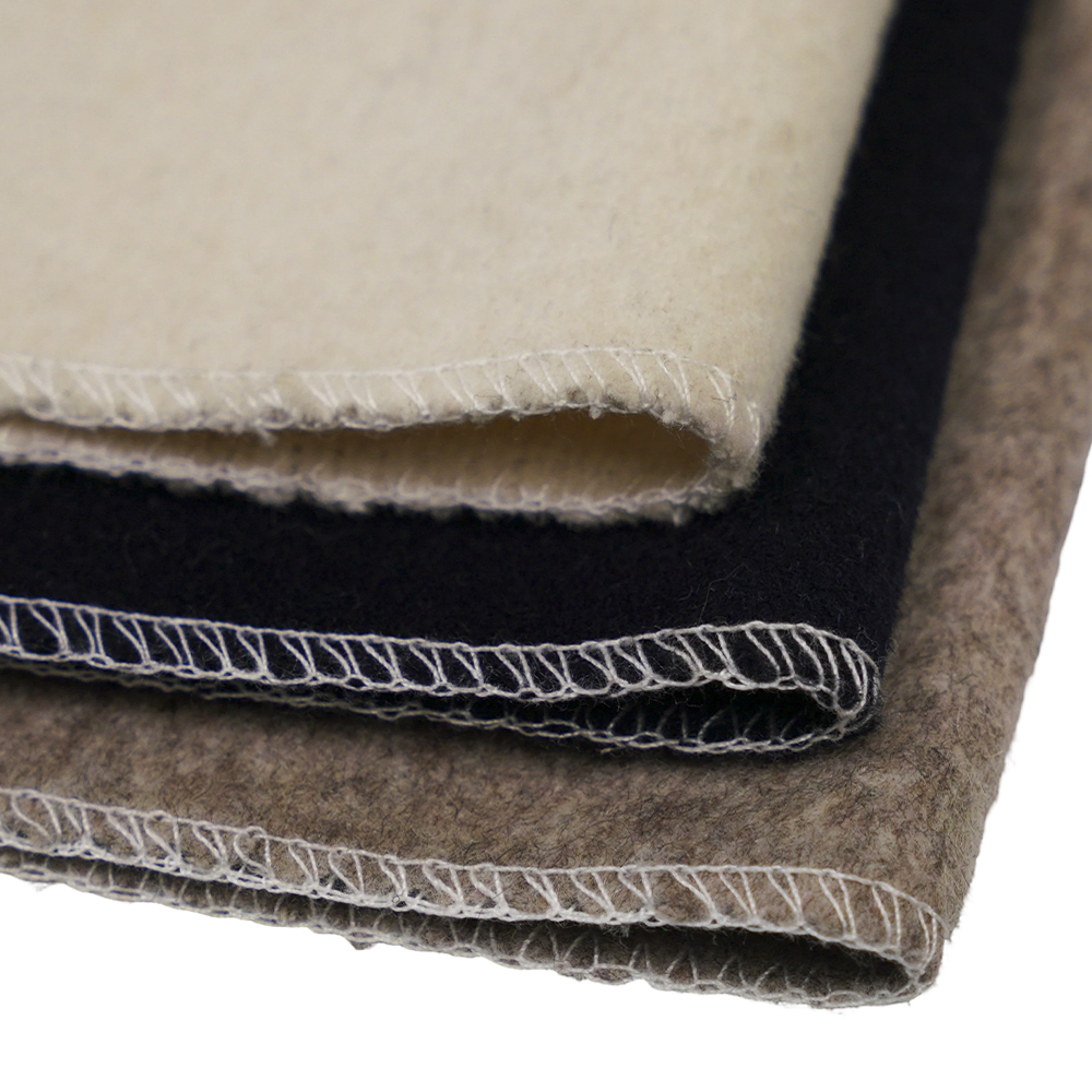 50% Olann, 40% poileistir, 10% Snáithín Eile, 680G/M, Beige, Olann Criostal Clúdach Aon-Aghaidh, ML-242-2050680